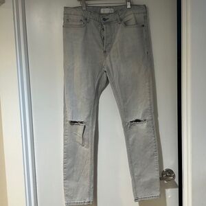 Men’s Topman stretch skinny jeans 34x32